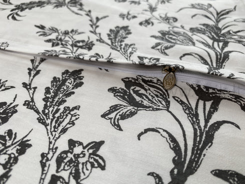 Satino medvilnės patalynės komplektas "Ornate Flowers"